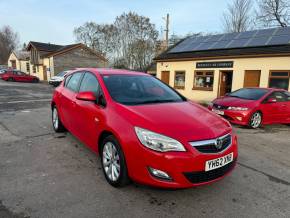 VAUXHALL ASTRA 2012 (62) at Reedley Car Company Burnley